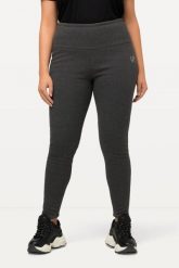 Damskie Legginsy sztuczne futerko od wewnątrz bardzo ciepłe wysoki stan. Szare legginsy damskie Ulla Popken, plus size, bez wzorów, z bawełny. Za 279.99 zł.