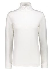 CMP Bluza polarowa w kolorze białym rozmiar: 36. Białe bluzy damskie CMP, bez wzorów, z materiału, bez kaptura. Za 113.36 zł.