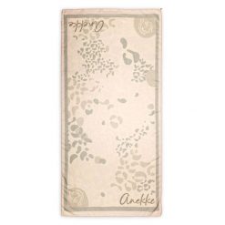 Szal damski Anekke, wykonany z lekkiego materiału tekstylnego elegancki i wzorzysty, beżowy, 42480-061. Brązowe szaliki damskie Anekke, bez wzorów. Za 119.00 zł.