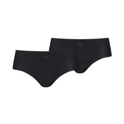 Zestaw 2 szt. Puma Sport Hipster Seamless w kolorze czarnym. Czarne komplety bielizny Puma, bez wzorów, z elastanu. Za 129.99 zł.