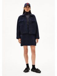 Armedangels Spódnica "Darlaa" w kolorze granatowym rozmiar: XL. Niebieskie spódnice damskie ARMEDANGELS, xl, bez wzorów, z bawełny, mini. Za 190.63 zł.