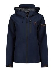 Geographical Norway Kurtka przejściowa w kolorze granatowym rozmiar: XL. Niebieskie kurtki damskie Geographical Norway, xl, bez wzorów, bez kaptura. Za 180.06 zł.
