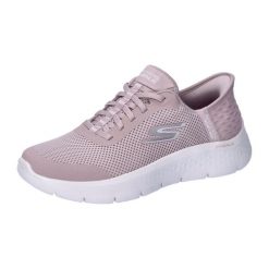 Buty sportowe Sneakersy damskie, Slip-Ins: GO WALK Flex - Grand Entry. Białe obuwie sportowe casual damskie Skechers, trekkingowe. Za 309.99 zł.