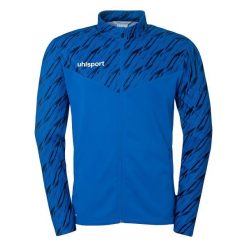 Kurtka z dresu Uhlsport Progressive 28 Poly. Czarne kurtki damskie Uhlsport, bez wzorów, z dresówki, bez kaptura. Za 168.50 zł.