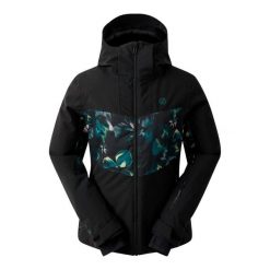 Wodoodporna Kurtka Narciarska Iced Dla Kobiet. Czarne kurtki damskie Dare 2b, m, bez wzorów, z materiału, z kapturem. Za 230.99 zł.