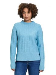 BETTY & CO Sweter w kolorze błękitnym rozmiar: 38. Niebieskie swetry klasyczne damskie Betty & Co, bez kołnierzyka. Za 130.50 zł.