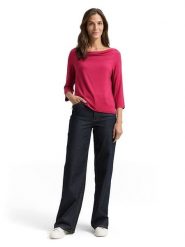 Tom Tailor Bluzka w kolorze różowym rozmiar: L. Różowe bluzki damskie Tom Tailor, l, bez wzorów, z wiskozy, bez kołnierzyka, bez ramiączek. Za 74.46 zł.