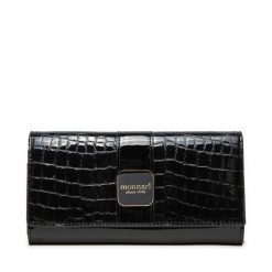 Portfel Monnari. Czarne portfele damskie Monnari, bez wzorów. Za 109.99 zł.