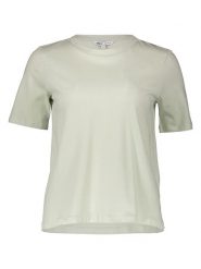 ONLY Koszulka w kolorze jasnozielonym rozmiar: XL. Zielone bluzki damskie Only, xl, bez wzorów, z bawełny, bez kołnierzyka, bez ramiączek. Za 26.99 zł.