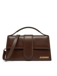 JACQUEMUS Torebka Le Grand Bambino 213BA007-3100 Brązowy. Brązowe torebki klasyczne damskie JACQUEMUS, ze skóry, bez dodatków. Za 3,189.00 zł.