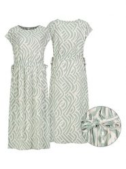 Eight2Nine Sukienka w kolorze zielonym rozmiar: XL. Zielone sukienki damskie Eight2Nine, bez wzorów, bez ramiączek. Za 113.99 zł.