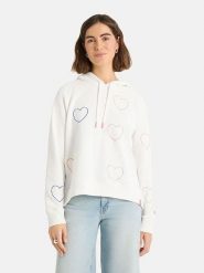 LIEBLINGSSTÜCK Bluza "Air" w kolorze białym rozmiar: XXL. Białe bluzy damskie LIEBLINGSSTÜCK, xxl, bez wzorów, z kapturem. Za 285.49 zł.