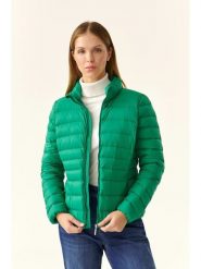 TATUUM Kurtka pikowana w kolorze zielonym rozmiar: 36. Zielone kurtki damskie TATUUM, bez wzorów, bez kaptura. Za 228.38 zł.