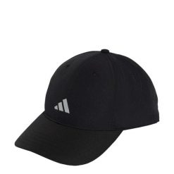Czapka Z Daszkiem Running Essential Climacool 6 Panel. Czarne czapki z daszkiem damskie Adidas, bez wzorów. Za 109.00 zł.