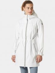 Płaszcz Przeciwdeszczowy Damski Helly Hansen W Westport. Białe płaszcze damskie Helly Hansen, xs, bez wzorów, z materiału, bez kaptura. Za 839.00 zł.