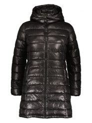 Pepe Jeans Płaszcz pikowany w kolorze czarnym rozmiar: XL. Czarne płaszcze damskie Pepe Jeans, xl, bez wzorów, z jeansu, bez kaptura. Za 202.03 zł.