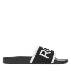 Klapki Roxy. Czarne klapki damskie Roxy, bez wzorów, bez obcasa, bez zapięcia. Za 139.99 zł.