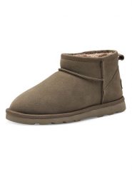 S.Oliver Skórzane botki w kolorze khaki rozmiar: 39. Brązowe botki damskie S.Oliver, bez obcasa, bez zapięcia. Za 176.91 zł.