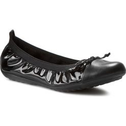 Baleriny GEOX - J Piuma bal F J11B0F 0HH85 C9999 D Czarny. Czarne baleriny dziewczęce Geox, z materiału. W wyprzedaży za 189.00 zł.