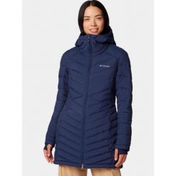 Kurtka Zimowa Damska Columbia Joy Peak II Mid. Niebieskie kurtki damskie Columbia, na zimę, xs, bez wzorów, bez kaptura. Za 769.00 zł.