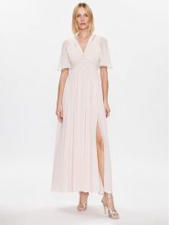 Marella Sukienka wieczorowa Icona 2332210432 Różowy Slim Fit. Czerwone sukienki damskie Marella, bez wzorów, z syntetyku, wizytowe, bez ramiączek. Za 2,089.00 zł.
