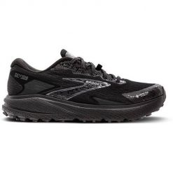 Buty Do Biegania Brooks Divide 5 Gtx Damskie. Czarne obuwie sportowe damskie Brooks, z materiału, bez zapięcia, do biegania. Za 831.00 zł.