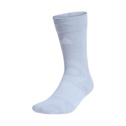 Skarpety adidas Football Crew Performance Cushioned. Niebieskie skarpetki damskie Adidas, bez wzorów, z materiału. Za 58.99 zł.