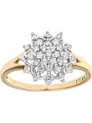 Revoni Złoty pierścionek z diamentami rozmiar: 48. Żółte pierścionki damskie Revoni, z diamentem, złote. Za 2,383.99 zł.