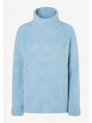 More & More Sweter w kolorze błękitnym rozmiar: 38. Niebieskie golfy damskie More & More, bez kołnierzyka. Za 248.45 zł.