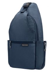 Puccini Saszetka w kolorze granatowym - 18 x 36 x 8 cm rozmiar: onesize. Niebieskie nerki i saszetki damskie Puccini, bez wzorów, z materiału. Za 82.95 zł.