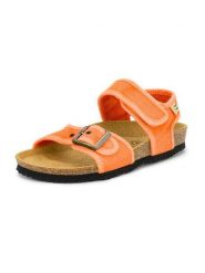 Natural world Sandały w kolorze pomarańczowym rozmiar: 30. Pomarańczowe sandały damskie Natural World, bez wzorów, z otwartym noskiem, bez obcasa, bez zapięcia. Za 121.99 zł.