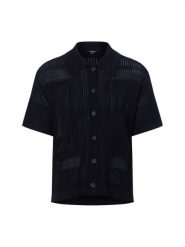 Someday Damska koszulka z dzianiny - Tiandra Kobiety dzianina grubo tkana czarny jednolity, 38. Czarne koszulki damskie someday., bez wzorów, z dzianiny, bez kołnierzyka, bez ramiączek. Za 399.95 zł.