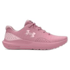 Buty do biegania damskie UA W Charged Surge 4 Under Armour 3027007. Czerwone obuwie sportowe damskie Under Armour, bez zapięcia, do biegania. Za 269.99 zł.