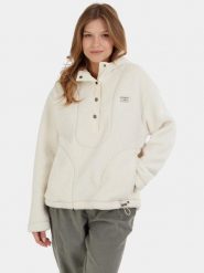Bluza Damska Fundango Juniper Pile. Białe bluzy damskie FUNDANGO, na zimę, xl, bez wzorów, z materiału, z kapturem. Za 349.00 zł.
