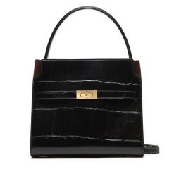 Torebka Tory Burch. Czarne torebki klasyczne damskie Tory Burch, bez dodatków. Za 3,349.00 zł.