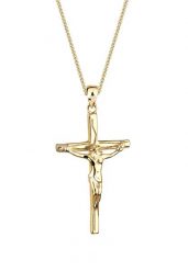 Elli Damski wisior Krzyż Wiara Religia Klasyka w srebro 925 Sterling Silver Naszyjniki 1 ct. Szare naszyjniki damskie Elli, srebrne. Za 241.39 zł.