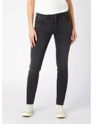 Wrangler Dżinsy - Slim fit - w kolorze antracytowym rozmiar: W28/L34. Czarne jeansy damskie Wrangler. Za 144.92 zł.