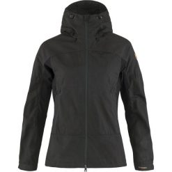 Kurtka trekkingowa damska Fjallraven Abisko Lite Trekking. Czarne kurtki damskie Fjällräven, s, bez wzorów, bez kaptura. Za 875.99 zł.