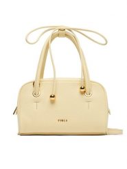 Furla Torebka Poppy Mini WE00915 BX4573 CN DFM00 Żółty jasny. Żółte torebki klasyczne damskie Furla, ze skóry, bez dodatków. Za 1,169.00 zł.