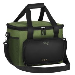 Torba termiczna lunchbox 20L NC2904 Nils. Czarne torby sportowe NILS, bez wzorów, z materiału. Za 74.99 zł.