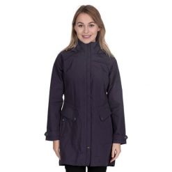 Kurtka Damska Rainy Day Wodoodporna. Niebieskie kurtki damskie Trespass, l, bez wzorów, z bawełny, z kapturem. Za 343.99 zł.