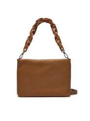 Gianni Chiarini Torebka Brenda BS 8265/COMM GRN Brązowy. Brązowe listonoszki damskie Gianni Chiarini, bez wzorów, ze skóry, bez dodatków. Za 469.99 zł.