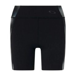 Legginsy sportowe damskie Oakley PURSUIT PRO TIGHT FOA500561-02E. Czarne legginsy damskie Oakley, s, bez wzorów, z tkaniny. Za 188.84 zł.