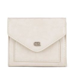 Portfel GINO ROSSI. Brązowe portfele damskie Gino Rossi, bez wzorów. Za 79.99 zł.