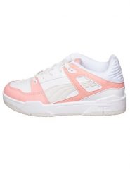 Puma Sneakersy "Slipstream Wns PUMA White-Peac" w kolorze jasnoróżowo-białym rozmiar: 38,5. Białe obuwie sportowe damskie Puma, z materiału, bez zapięcia. Za 171.68 zł.