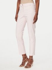 Rinascimento Spodnie materiałowe CFC0128650003 Różowy Regular Fit. Czerwone spodnie materiałowe damskie Rinascimento, bez wzorów, z materiału. Za 399.99 zł.