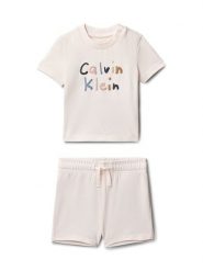 Calvin Klein Sukienka letnia LVCKSJI11B Różowy Regular Fit. Czerwone sukienki dziewczęce Calvin Klein, bez wzorów, z bawełny, bez ramiączek, proste. Za 249.99 zł.