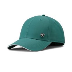 Czapka z daszkiem Ariat ADT Sterling. Zielone czapki z daszkiem damskie Ariat, bez wzorów. Za 242.00 zł.