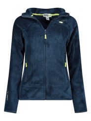 Canadian Peak Kurtka polarowa "Upaloodeak" w kolorze granatowym rozmiar: M. Niebieskie kurtki damskie Canadian Peak, m, bez wzorów, z polaru, bez kaptura. Za 82.99 zł.