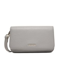 Torebka Lasocki. Szare listonoszki damskie Lasocki, bez wzorów, bez dodatków. Za 129.99 zł.